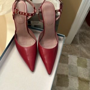 Nine West hot pink heels